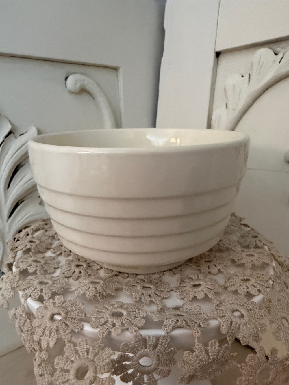 Ironstone  Beehive Bowl USA